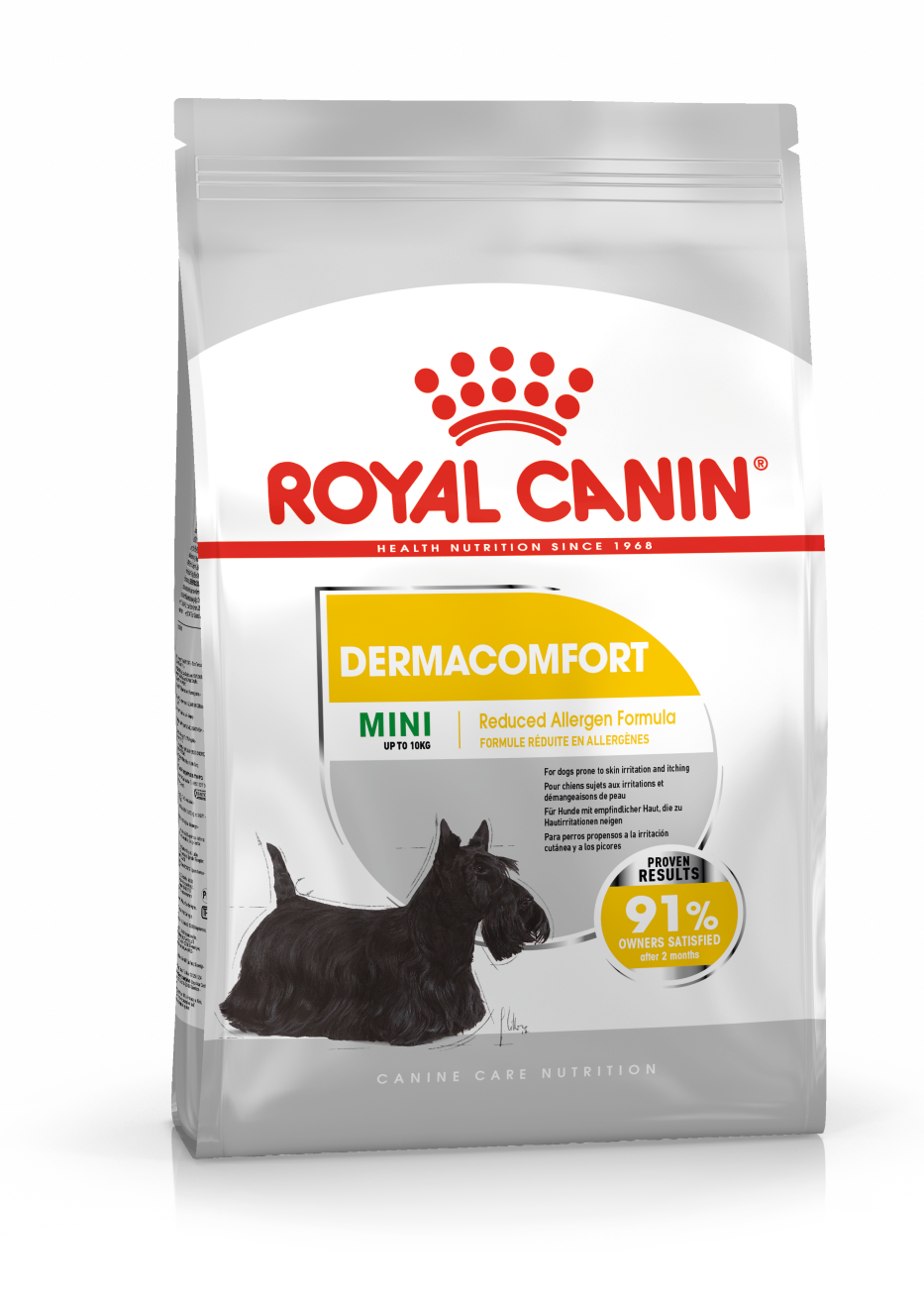 Mini Dermacomfort sausas pašaras šuniui