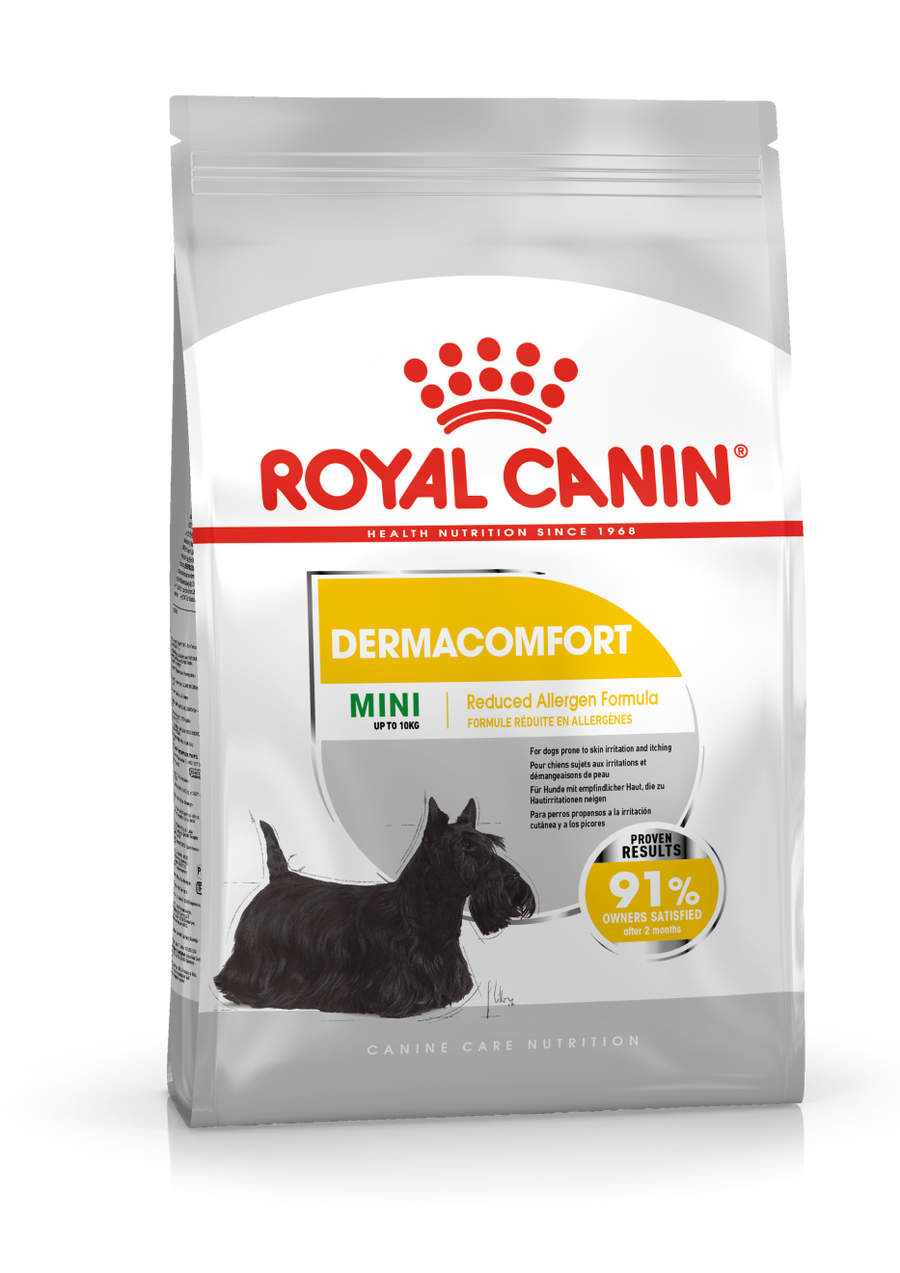 Mini Dermacomfort dry dog ​​food
