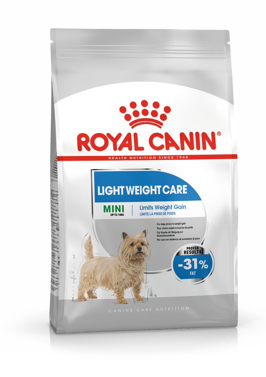 Mini Light Weight Care dry dog ​​food