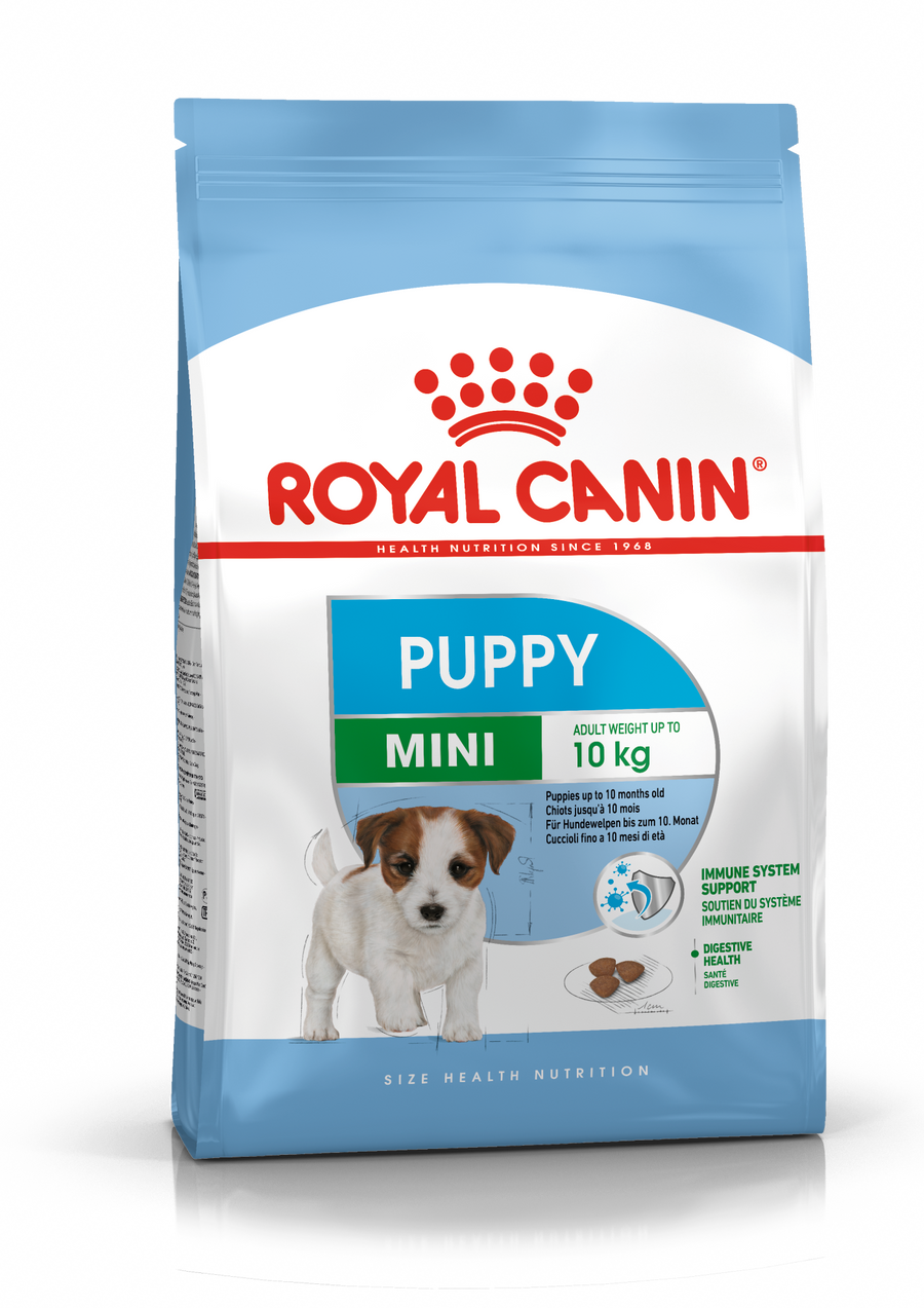ROYAL CANIN® Mini Puppy - Sausas pašaras mažų veislių šuniukams (800g / 2kg / 8kg)