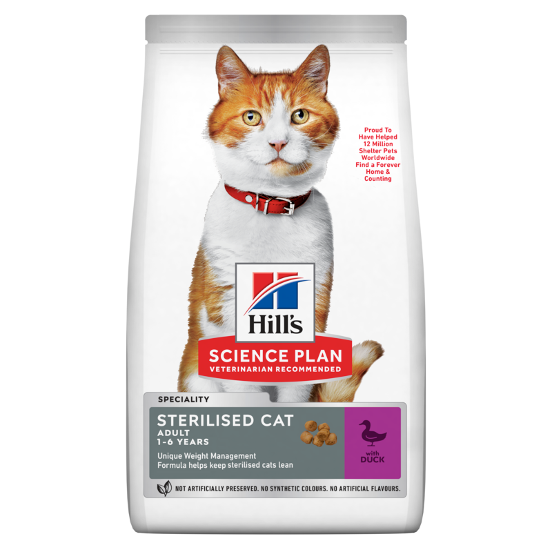 Hill's Science Plan sterilizuotoms suaugusioms katėms su antiena 10 kg