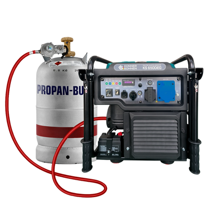 Inverterinis benzino/LPG generatorius 6500 W KS 6500iEG KÖNNER & SÖHNEN