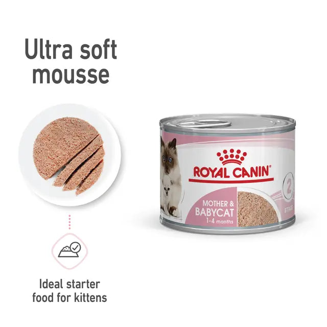 MOTHER & BABYCAT Ultra delikatny mus mokra karma dla kota