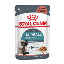ROYAL CANIN Hairball Care Gravy - Drėgnas Pašaras Suaugusioms Katėms 12x85g