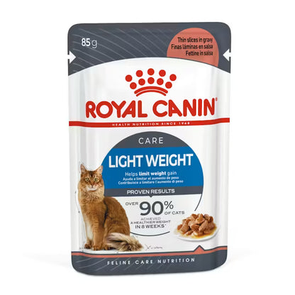 ROYAL CANIN Light Weight Care Gravy - Drėgnas Pašaras Suaugusioms Katėms 12x85g