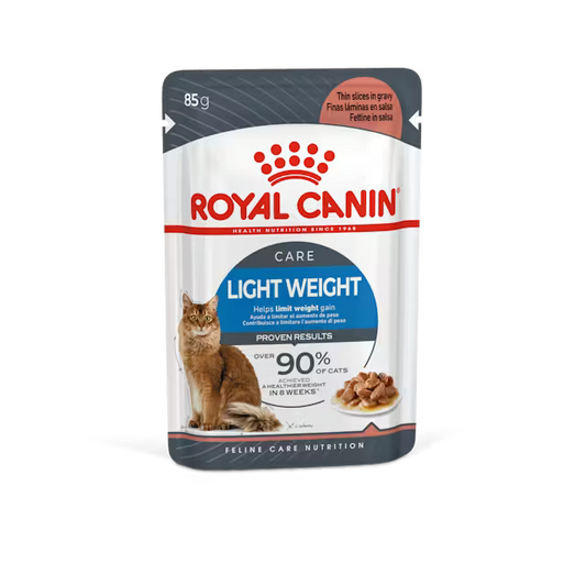ROYAL CANIN Light Weight Care Gravy - Mokra Karma dla Dorosłych Kotów 12x85g