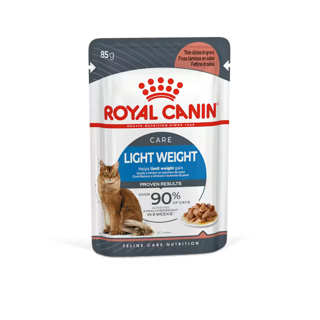 ROYAL CANIN Light Weight Care Gravy - Drėgnas Pašaras Suaugusioms Katėms 12x85g