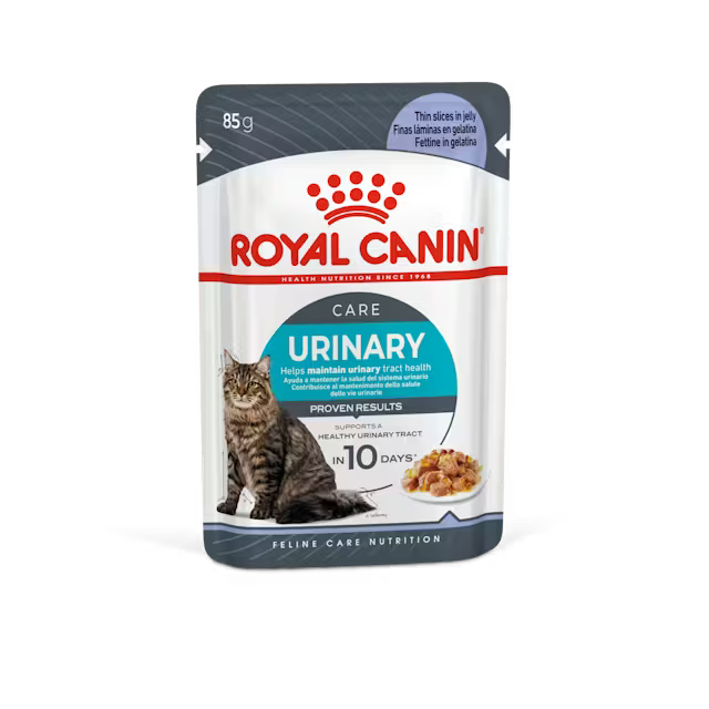 ROYAL CANIN Urinary Care Thin Slices In Jelly - Drėgnas Pašaras Katėms 12x85g