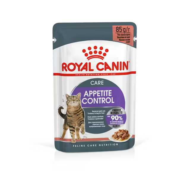ROYAL CANIN APPETITE CONTROL CARE Gravy - Drėgnas Pašaras Suaugusioms Katėms 12x85g