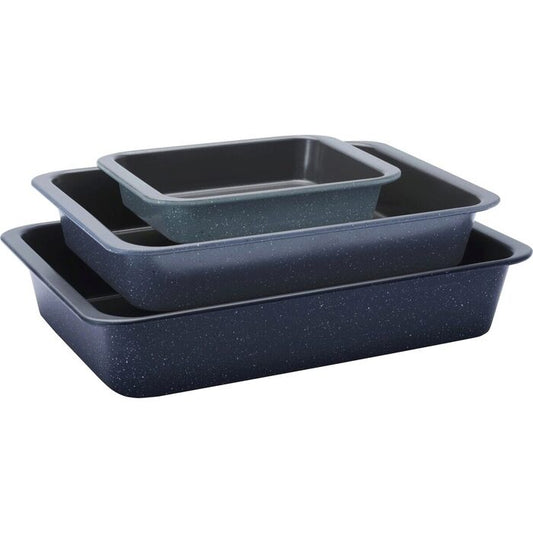 A9OOECTS Easy2Clean Rectangular 3-Pan Set