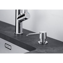 YANO soap dispenser, brass galvanic, chrome