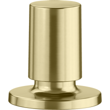 POP-UP Control Satin gold Drain system