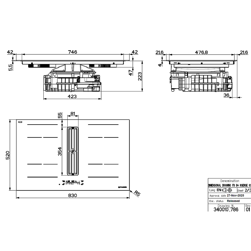 GALILEO WIDE A830