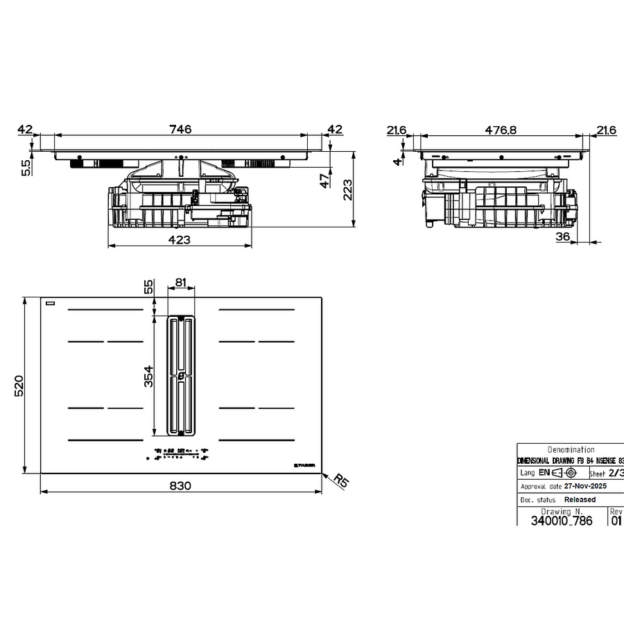 GALILEO WIDE A830