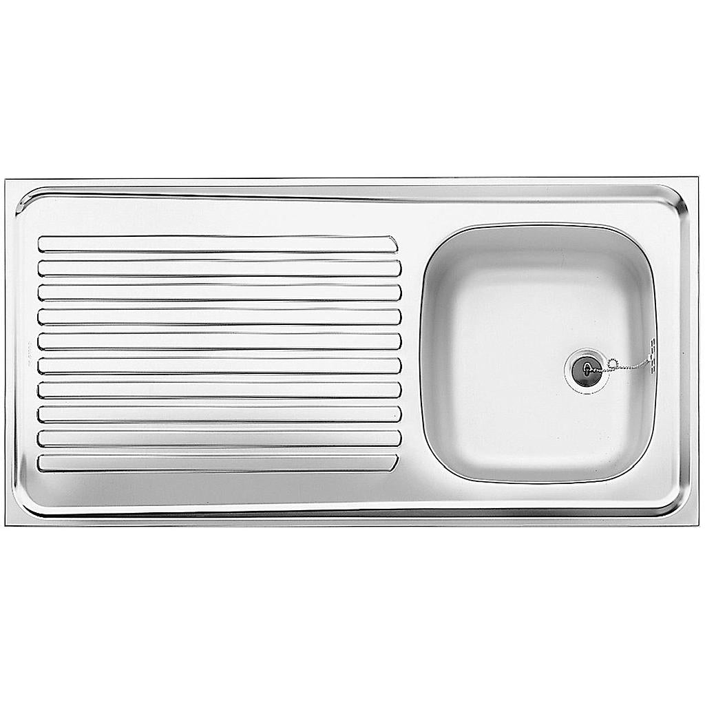 LAY-ON SINK R-ES 10X5 1/2" Natural m.UEL