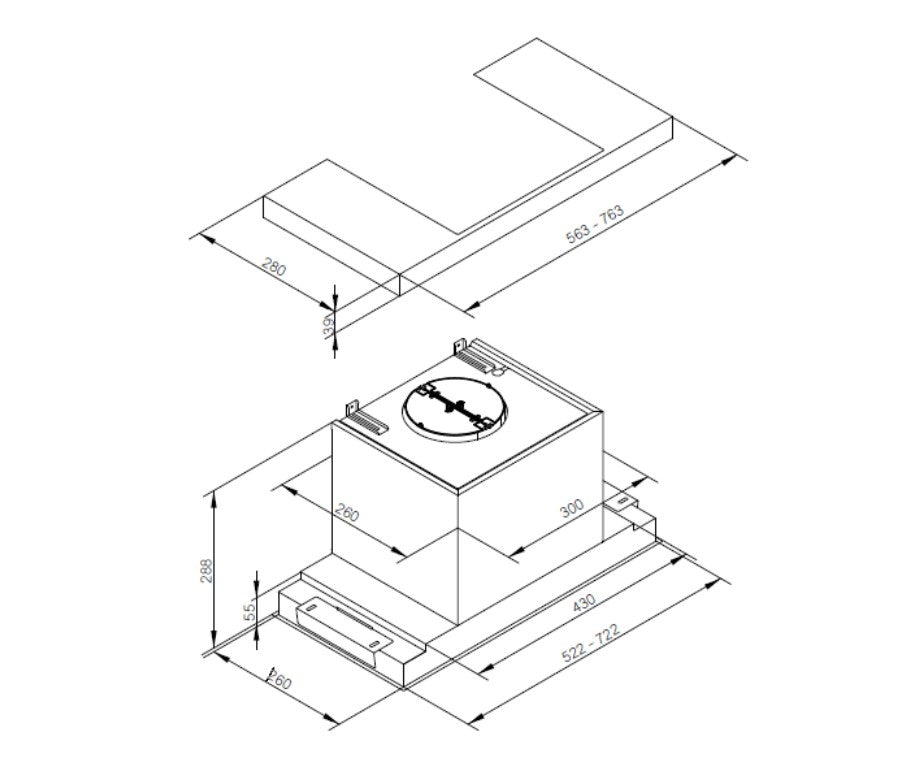 LINEAR 76 TOTAL BK-GLASS