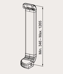 DUCTING KIT PLINTH AIR OUTLET GALILEO STRIPES / GALILEO SLIM