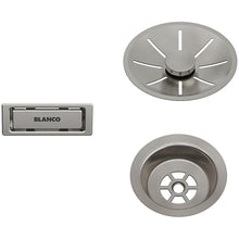 InFino Set: outlet/overflow Satin Platinum, single bowl