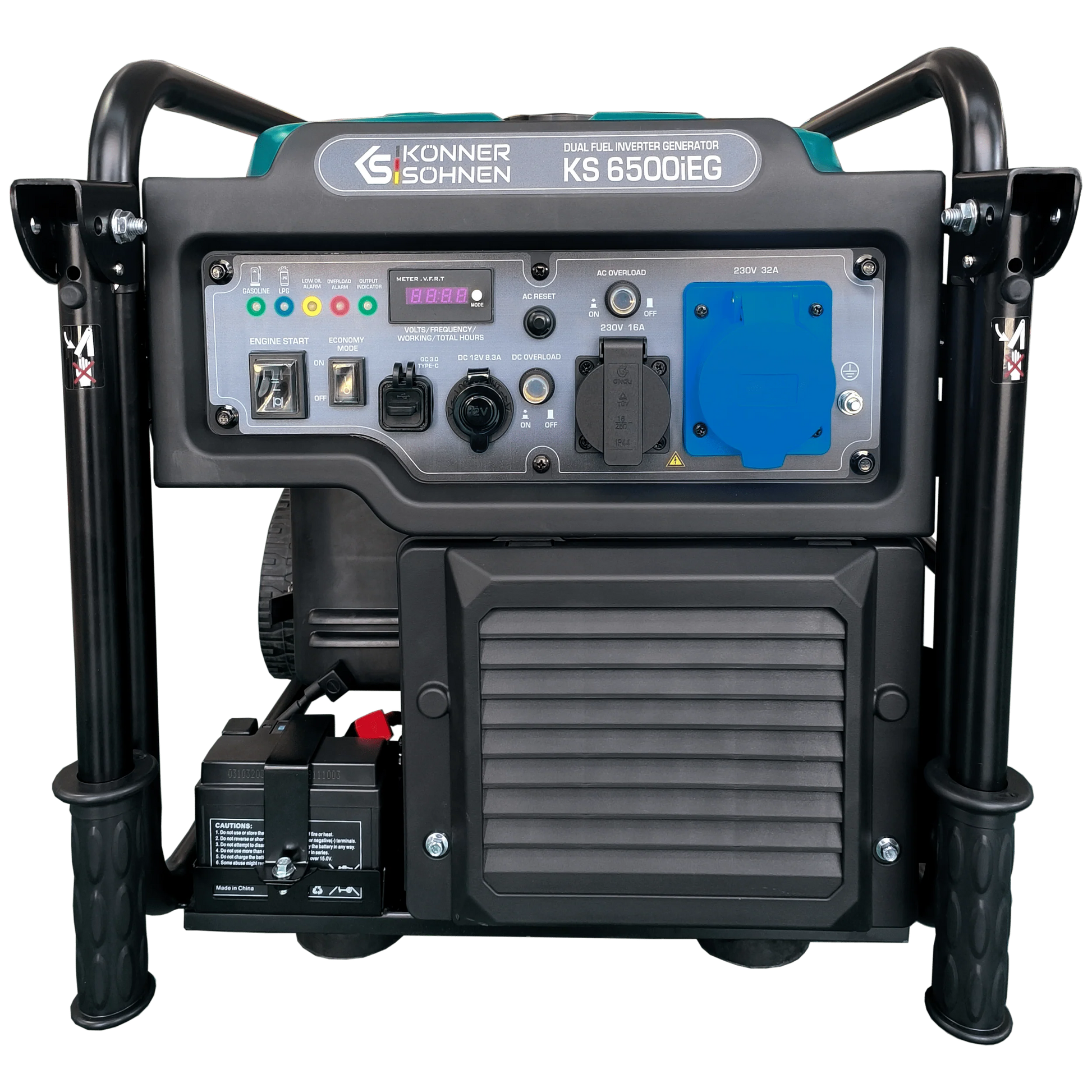 Inverterinis benzino/LPG generatorius 6500 W KS 6500iEG KÖNNER & SÖHNEN