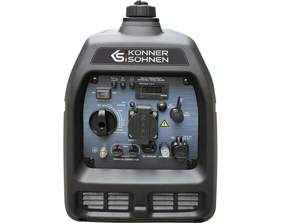 Inverterinis benzino/LPG generatorius 2000 W KS 2100iG S KÖNNER & SÖHNEN
