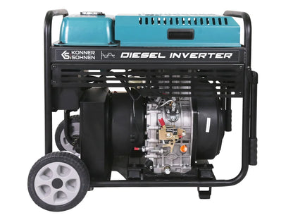 Inverterinis dyzelinis elektros generatorius 9500W KS 9500iDE ATSR KONNER & SOHNEN