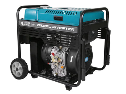 Inverterinis dyzelinis elektros generatorius 9500W KS 9500iDE ATSR KONNER & SOHNEN