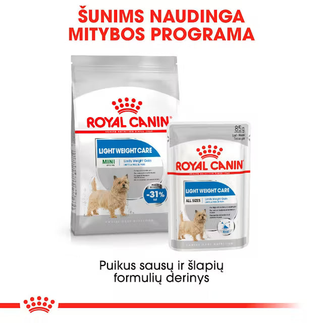 Light Weight Care wet dog food