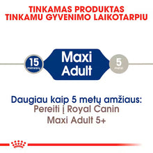 Royal Canin Maxi Adult sausas pašaras - Suaugusiems didelių veislių šunims