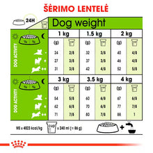 Royal Canin X-Small Adult 8+ - Sausas pašaras šuniui