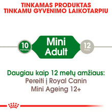 Royal Canin Size Health Nutrition Mini Adult Gravy 12x85g - Šlapias maistas su padažu suaugusiems mažų veislių šunims