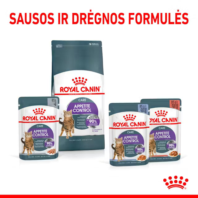 ROYAL CANIN Appetite Control Care Jelly - Drėgnas Pašaras Apetito Kontrolės Katėms 12x85g