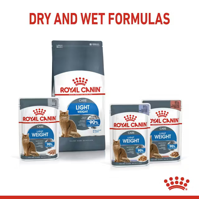Cat Light Weight Care Jelly - Drėgnas Pašaras Suaugusioms Katėms Paštetas 12x85g