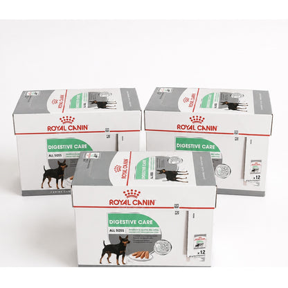 Royal Canin Digestive Care 12 x 85 g – three-box auction lot