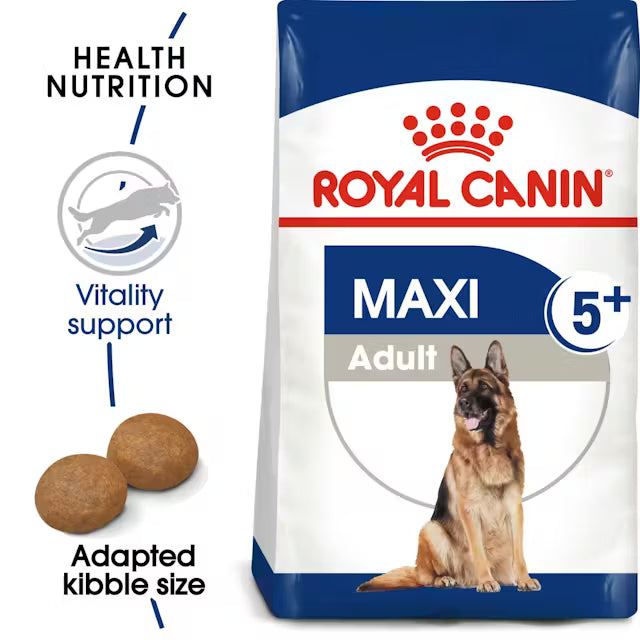 Royal Canin Maxi Adult 5+ sausas pašaras - Subrendusiems didelių veislių šunims