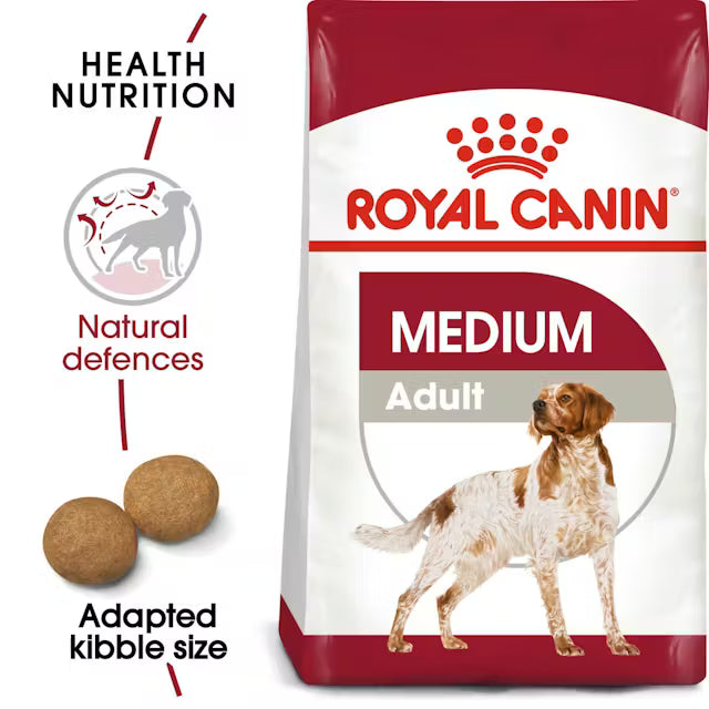 Royal Canin Medium Adult sausas pašaras - Suaugusiems vidutinių veislių šunims