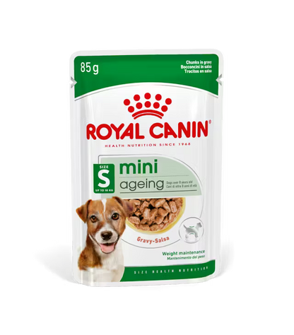 ROYAL CANIN Mini Ageing Chunks In Gravy - Mokra Karma dla Starszych Psów Małych Ras 12x85g