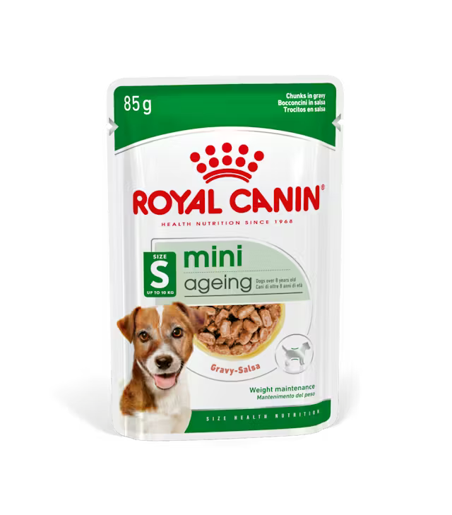ROYAL CANIN Mini Ageing Chunks In Gravy - Mokra Karma dla Starszych Psów Małych Ras 12x85g