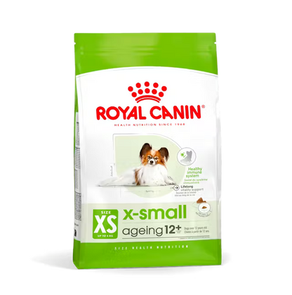 ROYAL CANIN X-Small Adult 12+ - Dry Food for Very Small Breed Senior Dogs 1.5kg