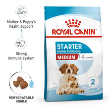 Royal Canin Starter Mother & Babydog Medium sausas pašaras - Vidutinių veislių kalėms ir šuniukams