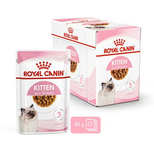 KITTEN Chunks in gravy drėgnas pašaras katei