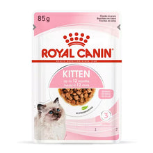 KITTEN Chunks in gravy drėgnas pašaras katei