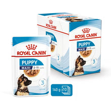 ROYAL CANIN Maxi Puppy Chunks In Gravy - Drėgnas Pašaras Dideliems Šuniukams 10x140g