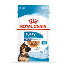 ROYAL CANIN Maxi Puppy Chunks In Gravy - Drėgnas Pašaras Dideliems Šuniukams 10x140g
