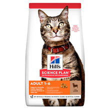 Hill's Science Plan Adult sausas kačių maistas su ėriena ir ryžiais, 1,5 kg