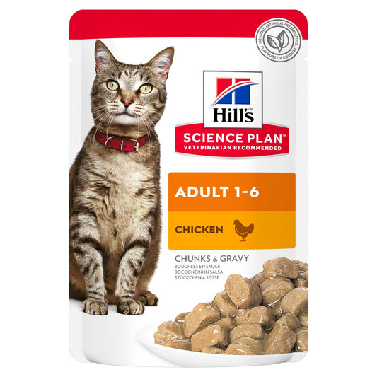 Hill's Science Plan Adult kačių maistas su vištiena, 85 g