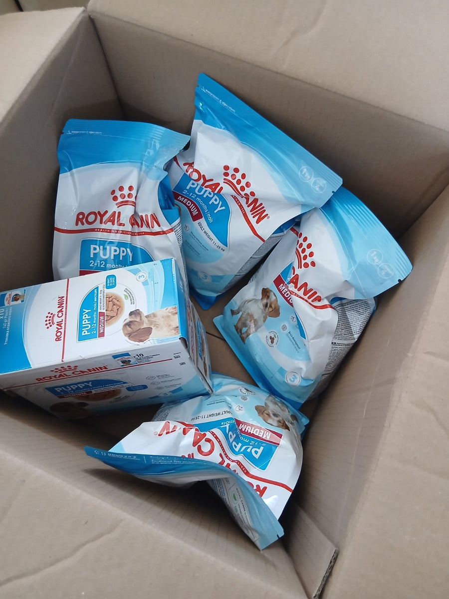 Royal Canin Puppy Medium — starterio rinkinys šuniukams.