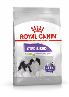 Royal Canin X-Small Sterilised – sausas pašaras sterilizuotiems labai mažų veislių šunims