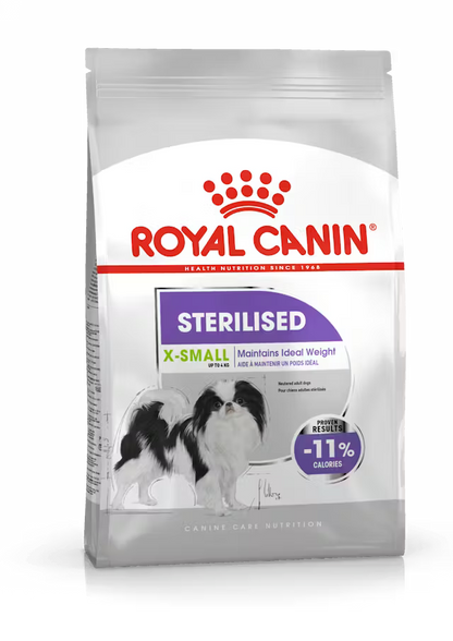 ROYAL CANIN X-Small Sterilised - Sausas Pašaras Kastruotiems Šunims